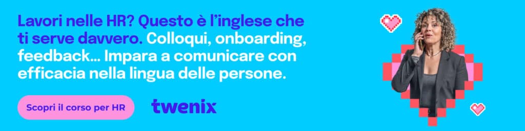 corso di inglese per le risorse umane