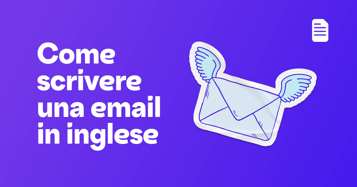 come scrivere email in inglese​