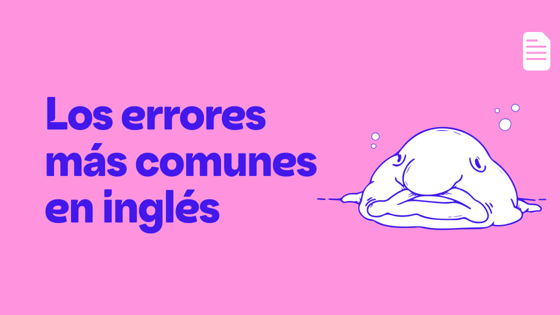 Errores en inglés comunes