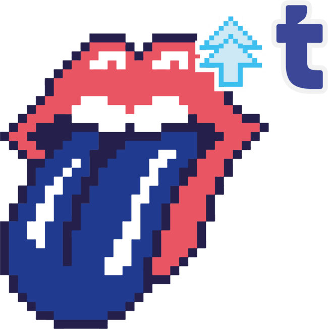 tongue-pixelated