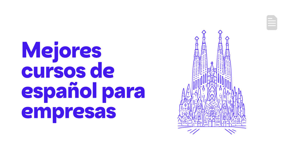 Mejores cursos de español para empresas