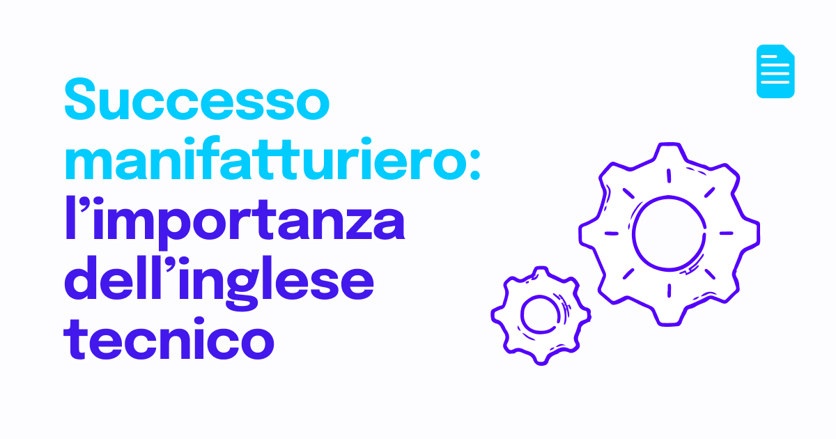 l’importanza dell’inglese tecnico