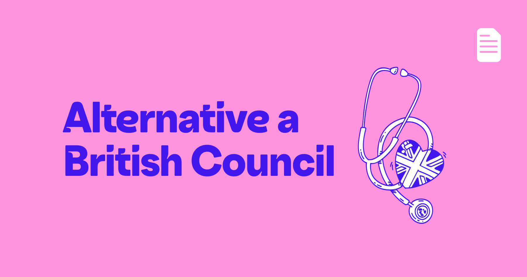 Alternative a British Council