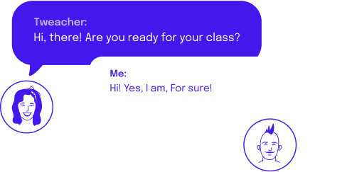 3. Conversazione con il Tweacher